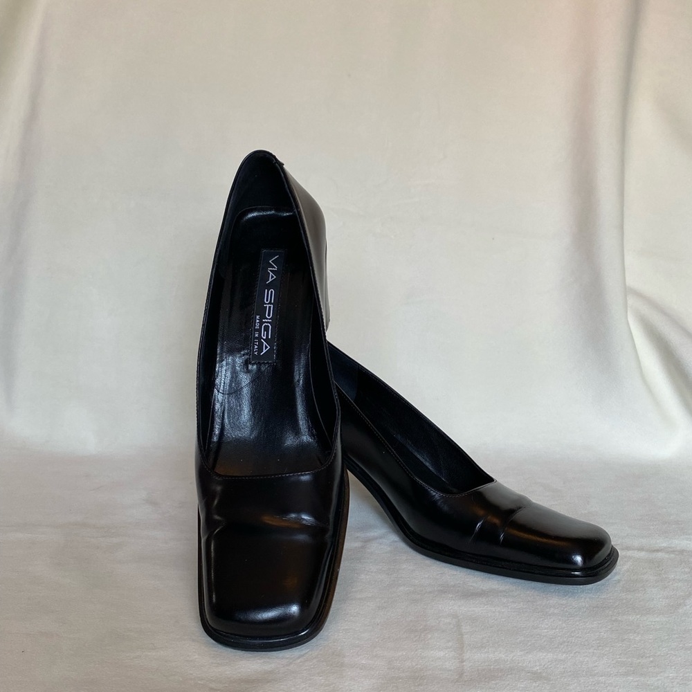 Via Spiga Black Heels